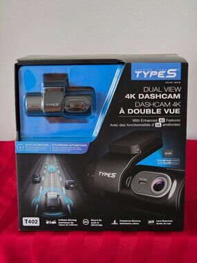 BRAND NEW, TYPE S, 4K DUAL VIEW DASHCAM!!!